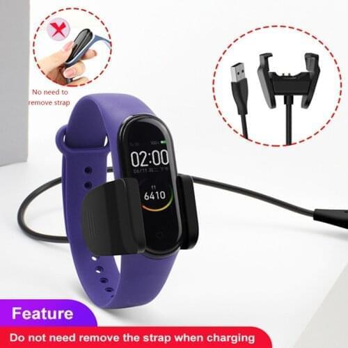 USB Magnetic Date Cable Charger For Xiaomi Mi Band 5 Mi Band 4 Charging Cable Fast Charing Cable Mi Bracelet Band 5 4 Cord Wire