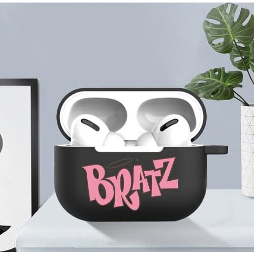 Fashion Coque Brand Doll Bratz Letters AirPods Case for Airpod Pro Cases Silicon Bluetooth Earphone Cover for Air Pods 3 Funda