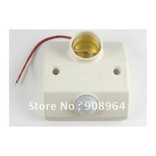 Wholesale Infrared IR Sensor Switch PIR Sensor Motion Auto-lighting lamp holder for energy-saving lamps and LED lights