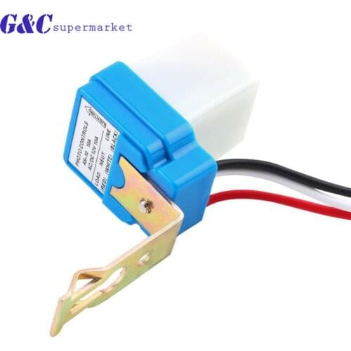 DC AC 12V 10A Switch Automatic Auto On Off Photocell street Light Switch Photo Control Photoswitch Sensor Switch