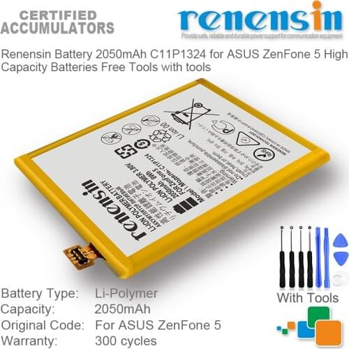 Renensin Asus ZenFone 5 Batteries