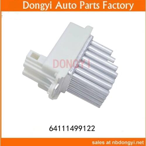 Blower Motor Resistor Assembly For 64111499122