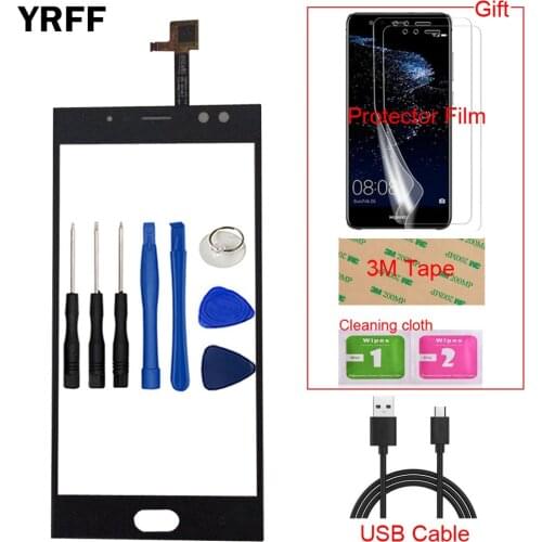 Mobile TouchScreen Touch Screen For Oukitel K3 Touch Screen Digitizer Digitizer Glass Panel Replacement Sensor Protector Film