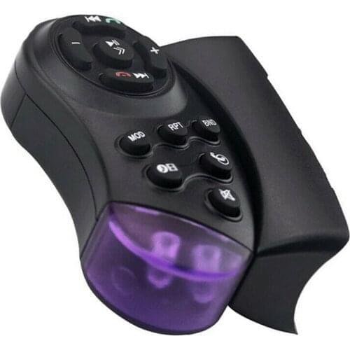 Universal Car Steering Wheel Remote Control Switch Vehicle Bluetooth MP3 DVD Stereo Button SWC