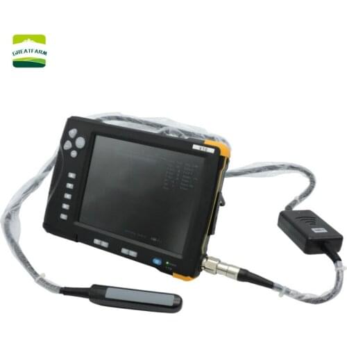 7 Inch LED Sonar Scanner Veterinary Equipment Cattle,Sheep And Dog Pregnancy Detection Portable Waterproof Scanner Fetal Animal