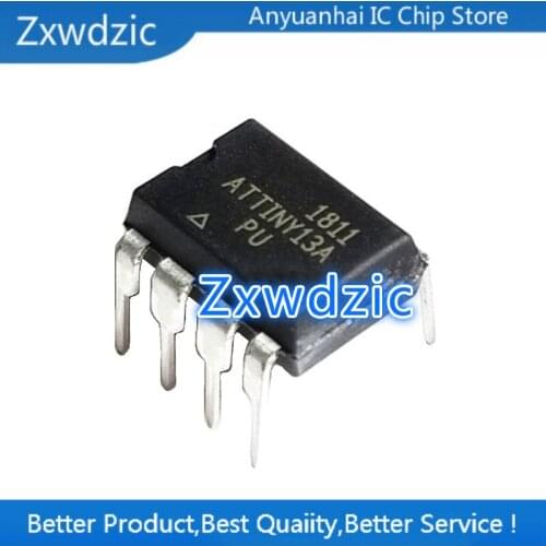 5pcs ATTINY13A-PU DIP-8 ATTINY13 ATTINY13-PU DIP8 ATTINY13A ATTINY13 13A-PU ATTINY13V-10PU