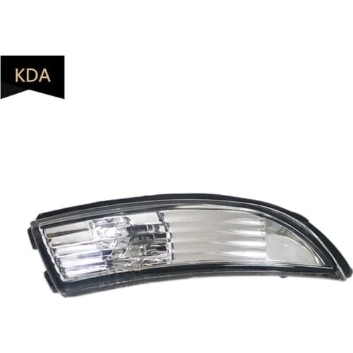 Auto Left Right Rear View Mirror Turn Signal Light Cover For Ford Fiesta 2009 2010 2011 2012 2013 2014 2015 2016- No Bulb