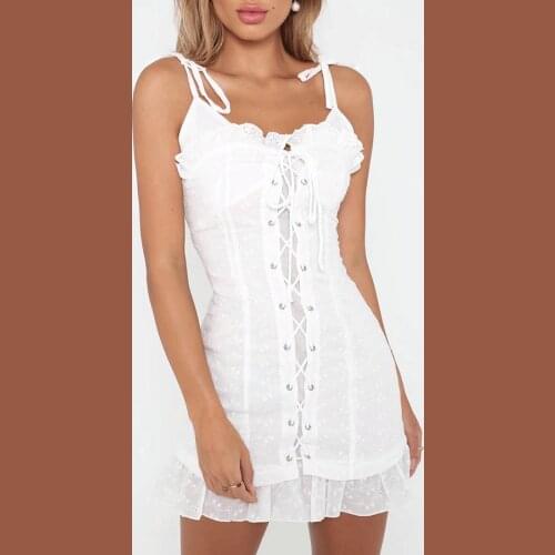 White dressSpring New Arrival Women Dress Long Sleeve Embroidery Top Quality Dress Women#0021