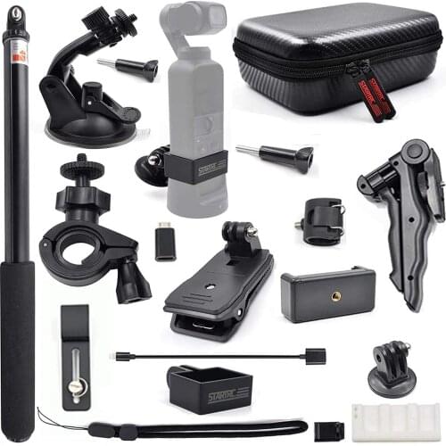 DJI OSMO Pocket 2 Expansion Accessories Kit Handheld Sport Camera Mounts for DJI Pocket 2 Camera Accessories