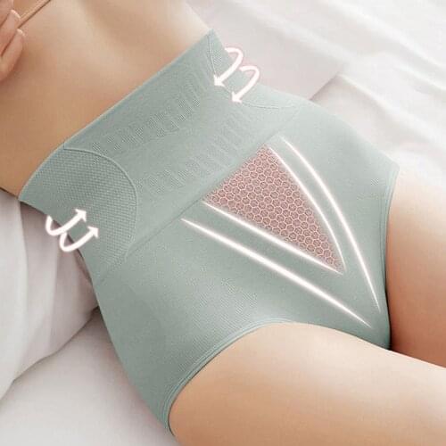 Women Control Panties High Waist Body Shaper Women Tummy Control Panty Butt Lifter Shapewear Underwear Slimming Shaper M-XL