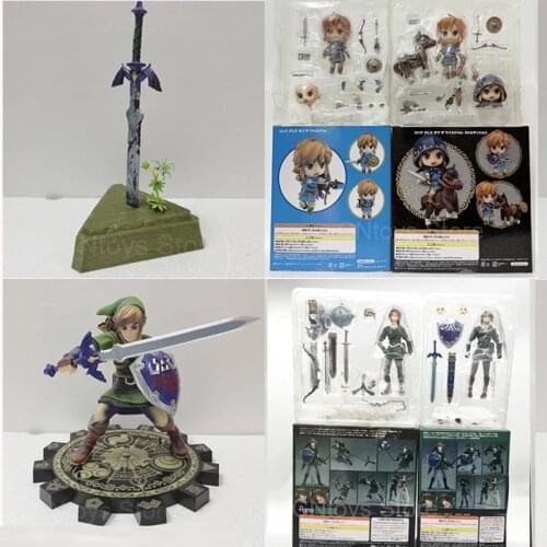 Zelda Breath Of The Wild Figure Master Sword Skyward Sword link Action Figure 733-DX Toys Doll Gift