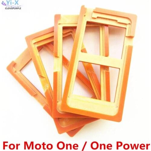 Glue LCD Outer Glass Screen Mould Mold Holder For Motorola Moto One Power