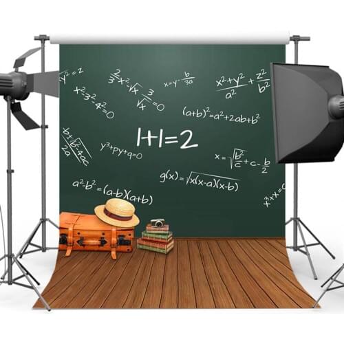 Mehofoto Blackboard Photo Background for Pictures Back to School Photography Backdrop Studio S-840