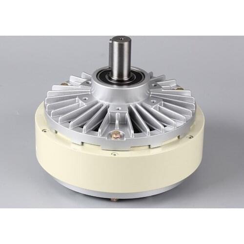 0.6KG 6N.m Single-axis Magnetic Powder Brake 24V Tension Controller Air-expansion Shaft Electromagnetic Brake Clutch