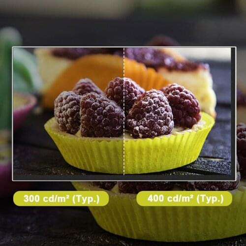 Original 7 Inch LVDS LCD screen HV070WSA-100 Resolution 1024*600 Brightness 400 Contrast 900:1