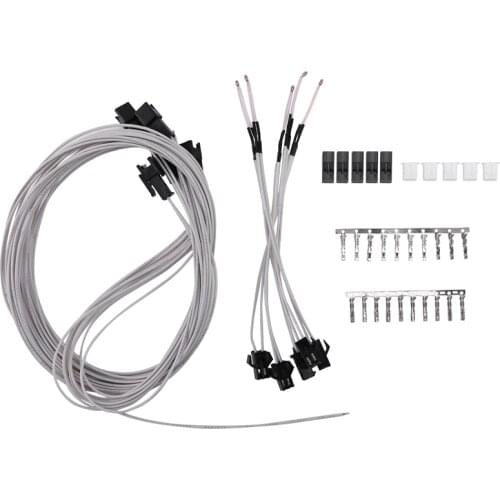 Pack of 5)3D Printer Detachable 3950 NTC 100K Thermistor Sensor for Creality Ender 3 5 CR10 CR-10 CR10 Anet A8 Prusa I3