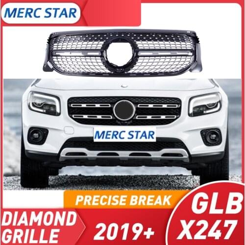Front Rack GR for GLB CLASS X247 2019-2020 GLB200 GT R ABS diamond style front bumper rack