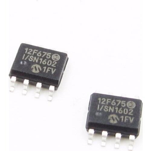 PIC12F675-I/SN PIC12F675 SOP8 MCU CMOS 8BIT FLASH-BASE L8 AL