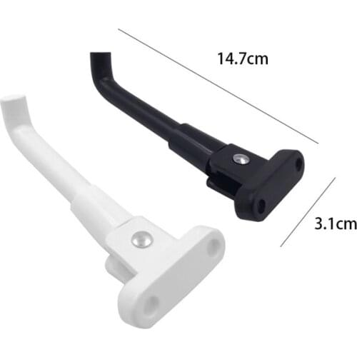 Scooter foot support New 1 Pc Folding Electric Scooter Foot Support Stand Scooters Tripod Side Support Spare Parts Accessories