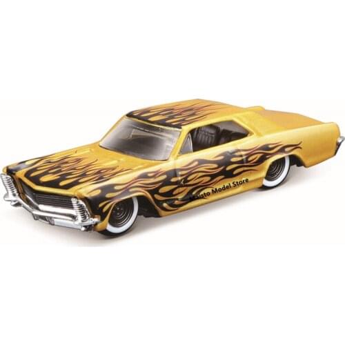 Maisto 1:64 DESIGN Outlaws 1965 Buick Riviera die-cast precision model car Model collection gift