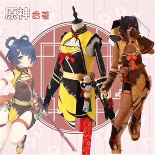 The role of GENSHIN IMPACT Cos XIANGLING, Perfectly Restored The Role Of The Game, Can Be Customized According To Your Own Size