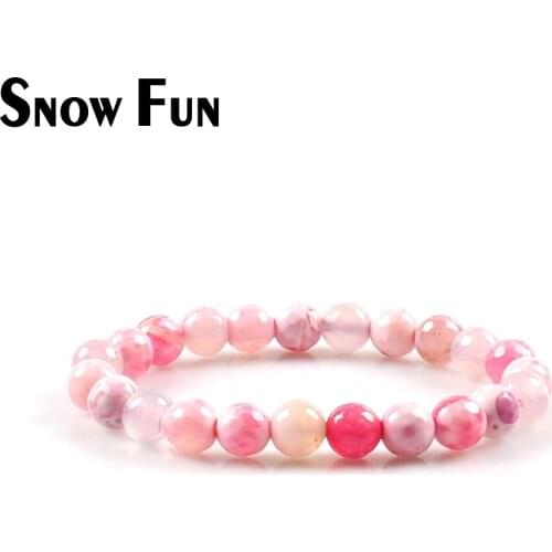 SNOW FUN Pink Bracelets