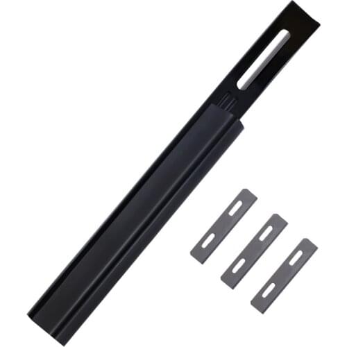 MIUSIE Modern Steel Leather thinning knife DIY New Safety Hand Tools Leather Sculpture Knife +3 Blades