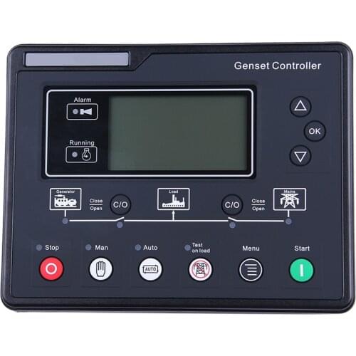 Hot Sale SL6120U AMF Generator Set Controller LCD Automatic Start Genset Ats Control Box Terminal Charge Panel Alternator Part 6