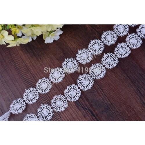 29yard Venise/Venice Lace Victorian ROUND Lace Fringe Trim,wide2.5cm 1'' diy crafted sewing
