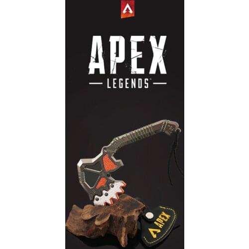 Apex Legends Game Gibraltar Heirloom Boy Gifts 15cm Battle Stick Alloy Swords Weapon Model Metal Crafts Ornaments Collection