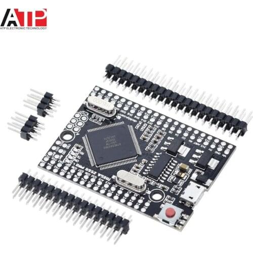 1PCS Great IT Mega 2560 PRO MINI 5V (Embed) CH340G ATmega2560-16AU with male pinheaders Compatible for arduino Mega 2560