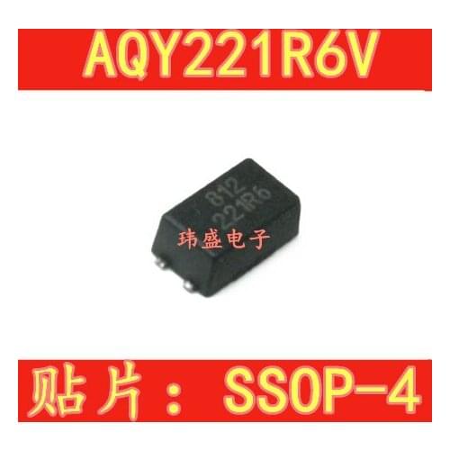 10pcs AQY221R6V 221R6 SOP4 AQY221R6