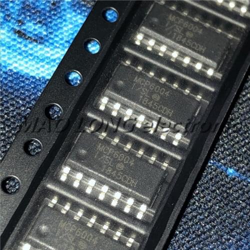 10PCS/LOT MCP6004-I/SL SOP-14 MCP6004-I SOP MCP6004 SMD In Stock Operational amplifier 1.8V 1MHz IC chip