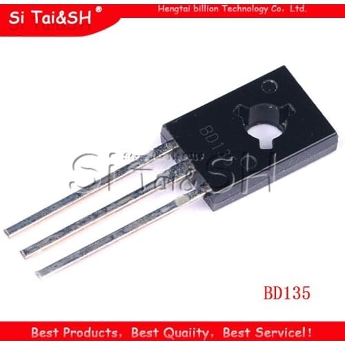 20pcs/ BD135 NPN 1.5A/45V TO-126