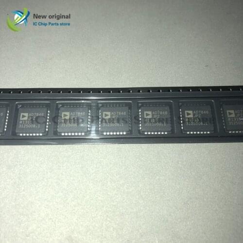 5/PCS AD7846JPZ AD7846JP AD7846 PLCC28 Integrated IC Chip New original