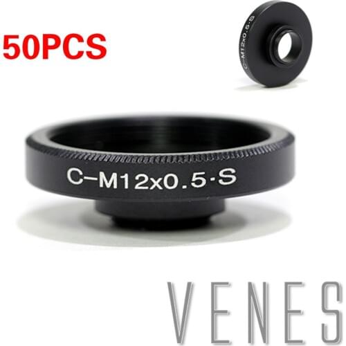 50PCS Lens Adapter Suit For CS or C Mount Lens to M12 / C Mount TO M12X0.5 S