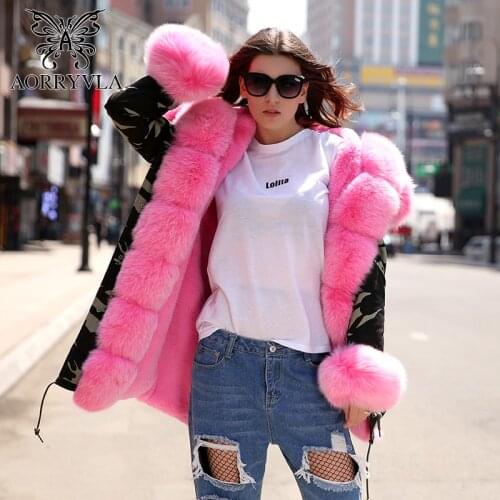 Женские куртки с мехом AORRYVLA China At AliExpress