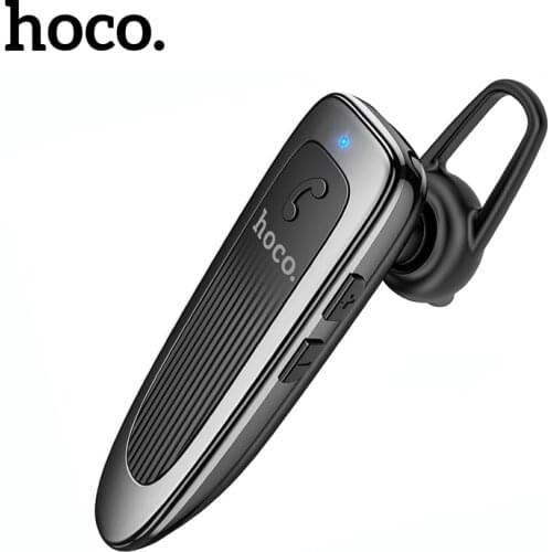 Hoco Business Bluetooth V5.0 Earphone Wireless Handsfree English Headphones Long time Standby Headset With Mic For iPhone Xiaomi
