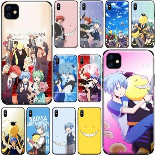 Karma akabane assasination classroom Phone Cases for iPhone 11 12 pro XS MAX 8 7 6 6S Plus X 5S SE 2020 XR funda coque