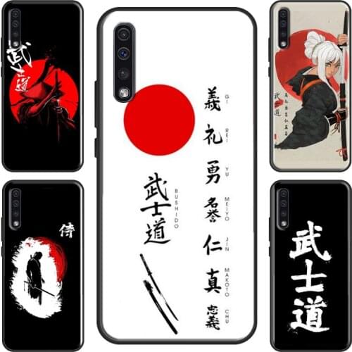 Bushido Samurai Case For Samsung A50 A70 A71 A51 A40 A10 A20e A21S Galaxy S20 Ultra Note 10 Plus S10 S9