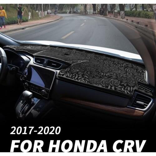 For Honda CRV CR-V 2017 2018 2019 2020 2021 Car Dashboard Cover Instrument Panel Mat Sun Shade Carpet Pad Decoration Accessories