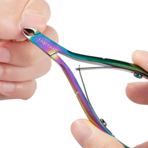 Brand Nail Cuticle Nipper Cutter Colorful Clipper Scissor Dead Skin Remover Trimming Manicure Nail Art Tool