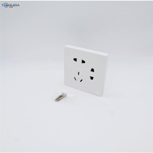 Songzhi switch socket panel type 86 concealed two-two-three-level seven-hole power socket safety 10A socket panel