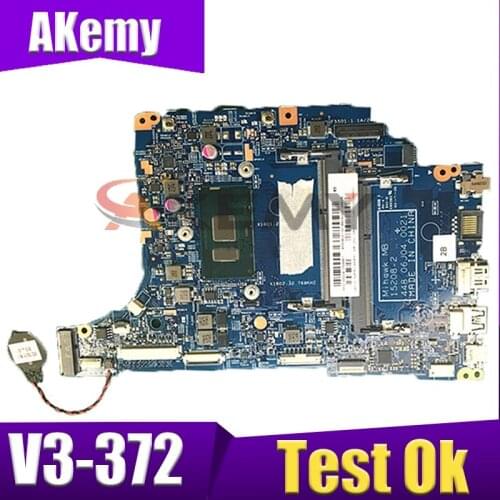 Akemy laptop Motherboard For ACER Aspire V3-372 i7-6500U Mainboard 15208-3 SR2EZ DDR3