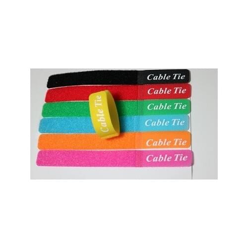 7pcs/lot 2cm*18cm reusable cable ties Hook loop cable ties wires organizers holders