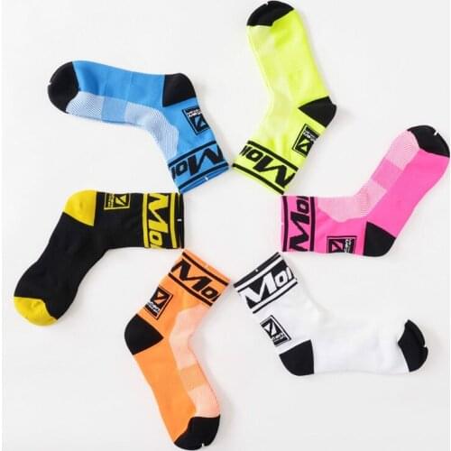 Mens Professional Outdoor Cycling Socks Sports Socks Running Breathable Female Socks