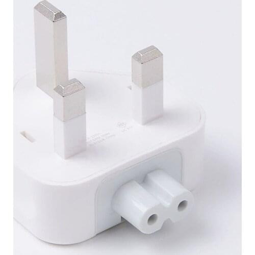 Wall AC Detachable Electrical UK Plug Duck Head for Apple iPad iPhone USB Charger MacBook Power Adapter