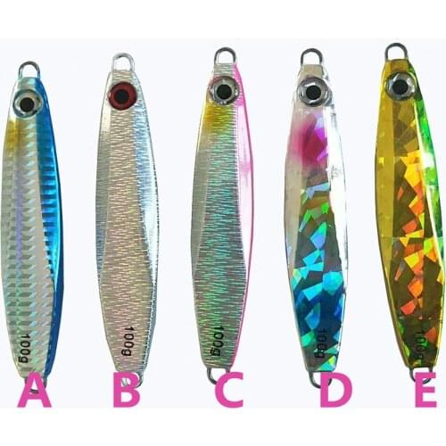 New jig fishing lure deep fast slow jig boat jig lure direct manufacturers 100g/80g fishing boat lure