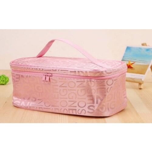 New Fashion Travel Organizer Accessory Toiletry Zebra Cosmetic Make Up Holder Case Bag Pouch