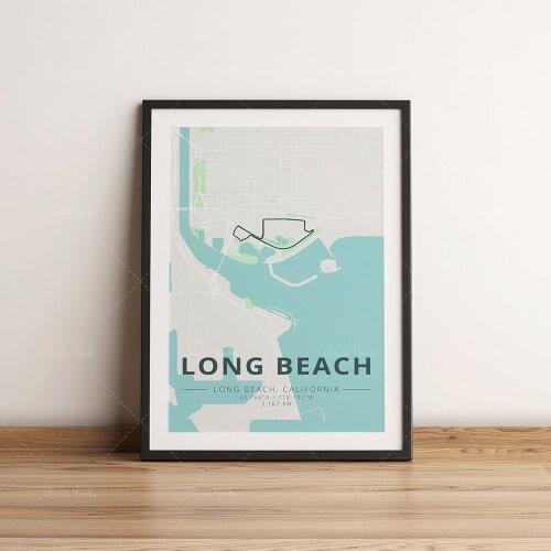 UPDATED! 2021 Formula 1 Grand Prix Calendar Track Map Poster Print